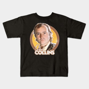 Phil Collins / Retro 80s Aesthetic Fan Design Kids T-Shirt